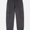 Pantalón Cargo Con Bajos Ajustados