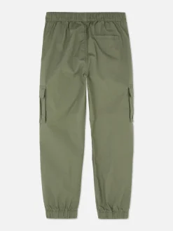 Pantalón Cargo Con Bajos Ajustados