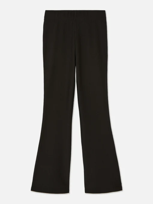 Pantalones Acanalados Y Acampanados