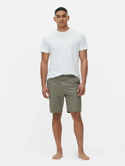 Pantalones Chinos Cortos Clásicos