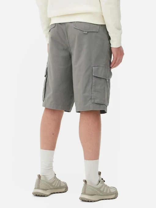 Pantalones Cortos Cargo Con Cordón De Ajuste