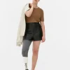 Pantalones Cortos De Piel Sintética