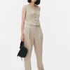 Pantalones De Vestir De Pernera Recta Para Combinar