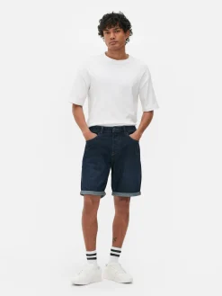 Pantalones Vaqueros Cortos Rectos
