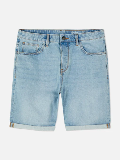 Pantalones Vaqueros Cortos Rectos
