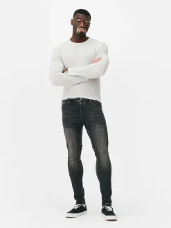 Pantalones Vaqueros De Corte Pitillo