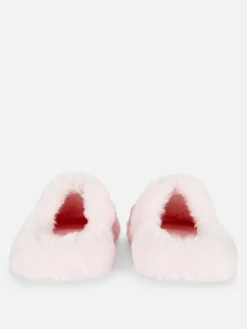 Pantuflas De Pelo Sintético
