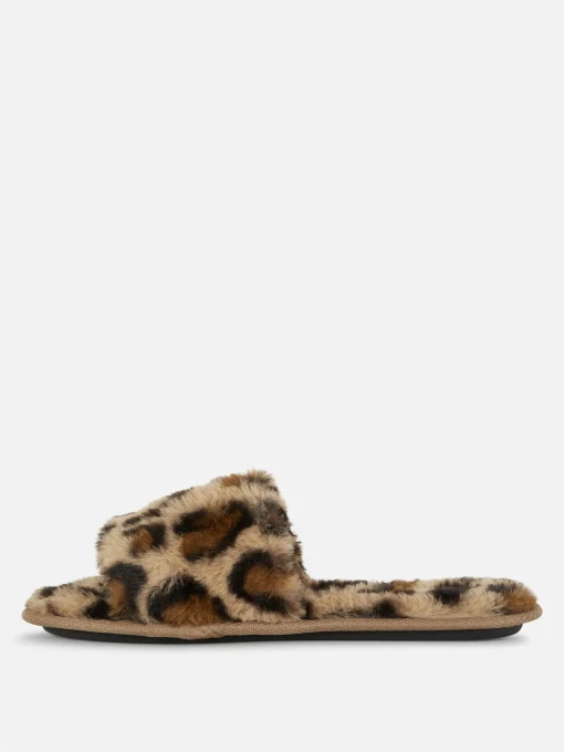 Pantuflas De Pelo Sintético