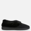 Pantuflas Estilo Mocasín Con Forro De Pelo Sintético