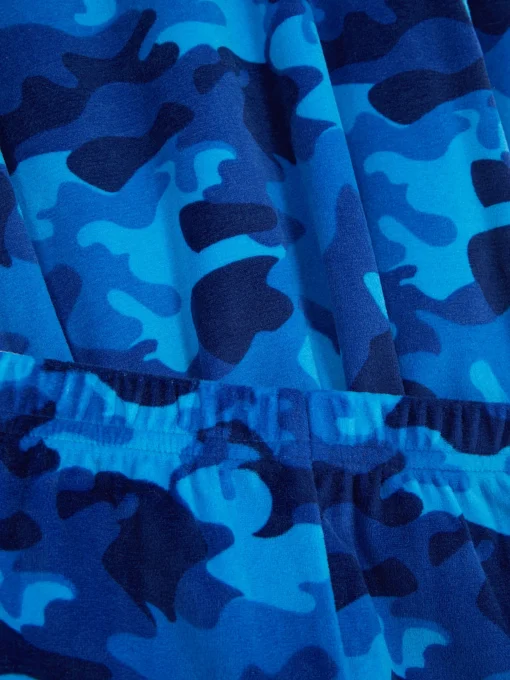 Pijama De Camuflaje De Velvetón