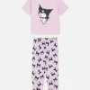 Pijama De Punto Con Kuromi De Hello Kitty