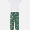 Pijama De Punto De Manga Corta Estampado
