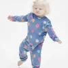 Pijama De Velvetón Con Estampado Gráfico