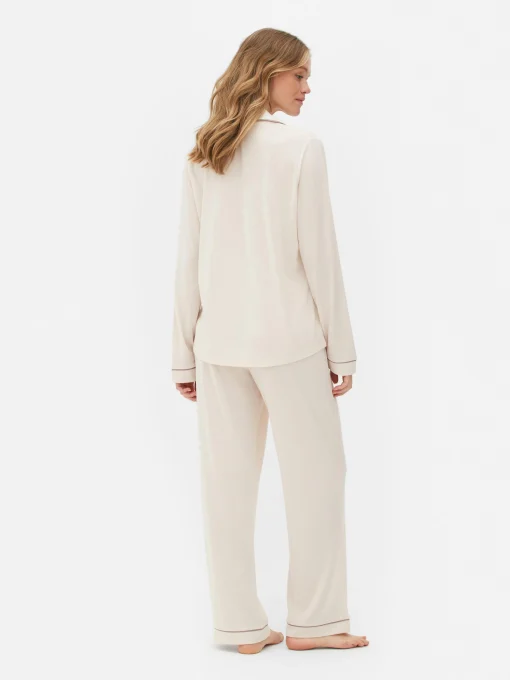 Pijama Largo De Corte Boyfriend