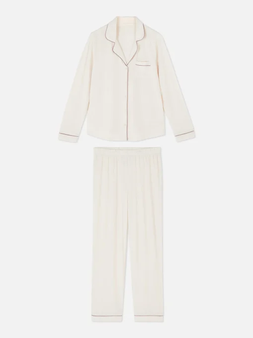 Pijama Largo De Corte Boyfriend