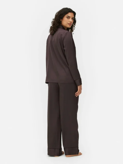 Pijama Largo De Satén