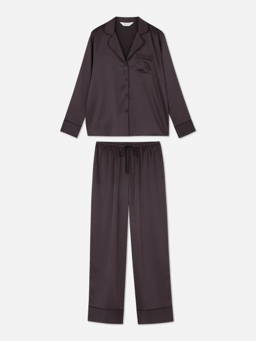 Pijama Largo De Satén