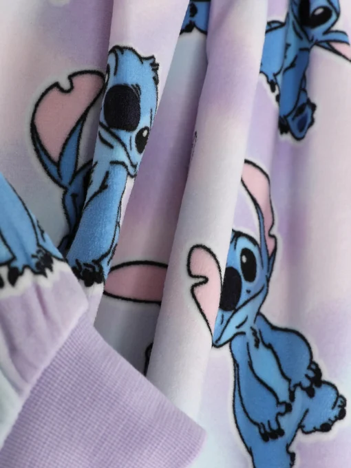 Pijama Largo De Stitch De Disney