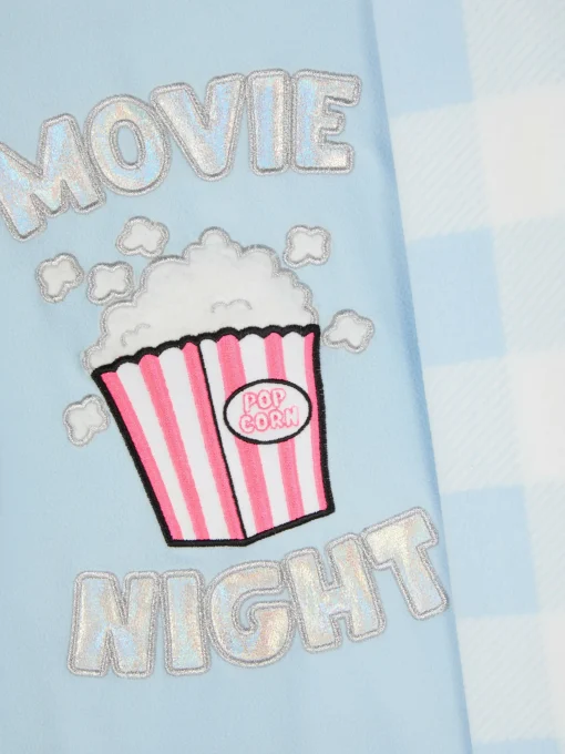 Pijama Polar Con Palomitas De Maíz