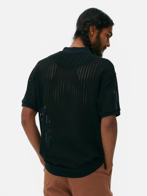 Polo De Crochet Calado