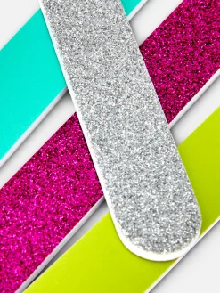 PS... Limas De Uñas Con Purpurina