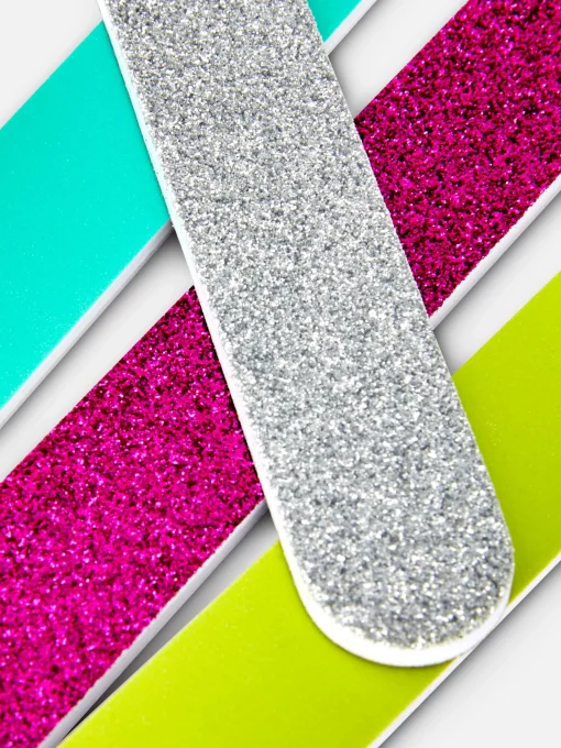 PS... Limas De Uñas Con Purpurina