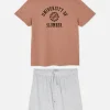 Set De Pijama De Pantalones Cortos Y Camiseta