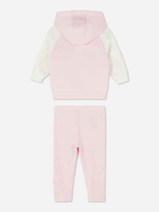 Set De Sudadera Con Capucha Y Leggings De Unicornio