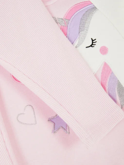 Set De Sudadera Con Capucha Y Leggings De Unicornio
