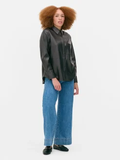 Sobrecamisa De Piel Sintética