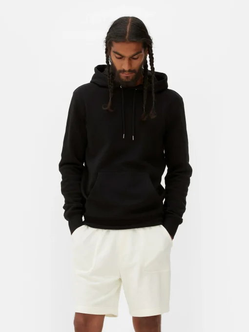 Sudadera Con Capucha De Corte Recto Essential