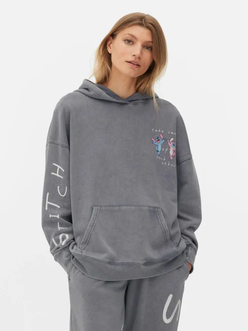 Sudadera Con Capucha De Stitch Y Ángel De Disney