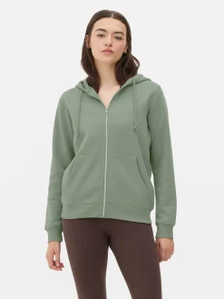 Sudadera Con Capucha Y Cremallera