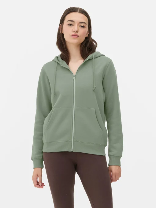 Sudadera Con Capucha Y Cremallera