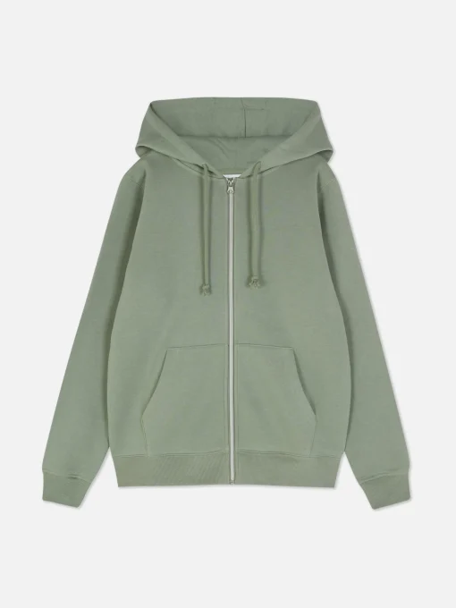 Sudadera Con Capucha Y Cremallera