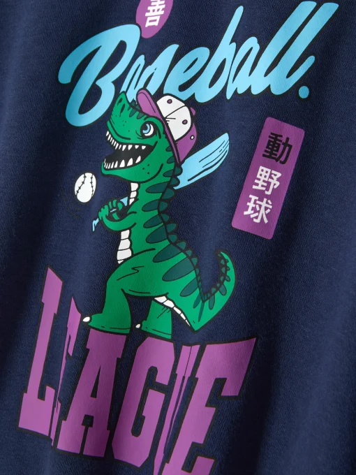 Sudadera Con Capucha Y Estampado Gráfico