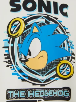 Sudadera Con Capucha Y Estampado De Sonic, El Erizo