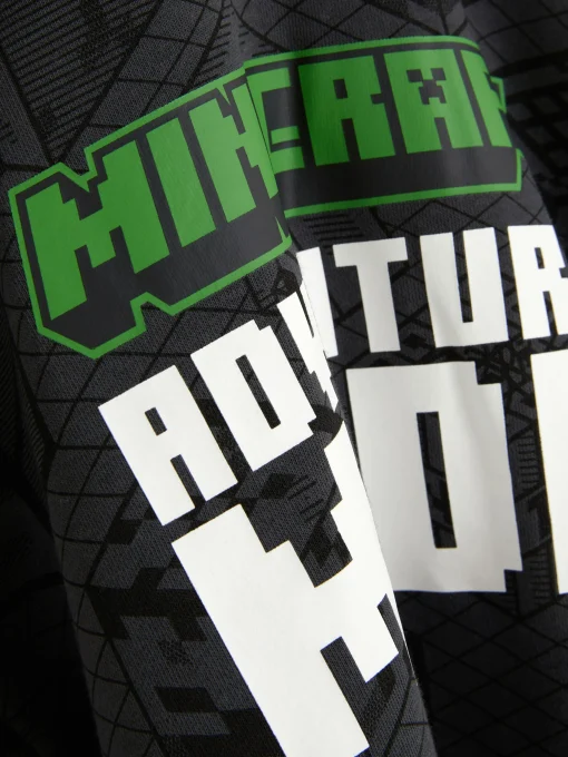 Sudadera Con Capucha Y Gráfico De Minecraft