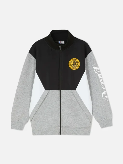 Sudadera Con Cremallera De Los Angeles Lakers