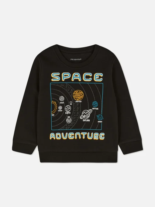 Sudadera De Manga Larga Estampada