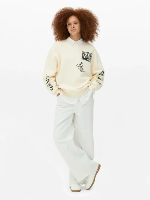 Sudadera De Mickey Mouse De Disney X Keith Haring