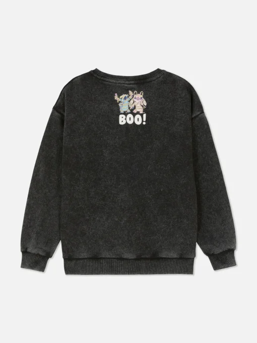 Sudadera De Stitch De Disney Con Lavado ácido