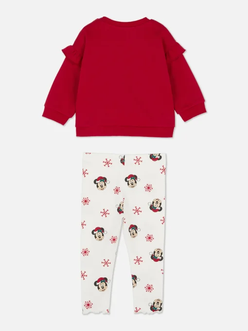 Sudadera Y Leggings Navideños A Juego Disney