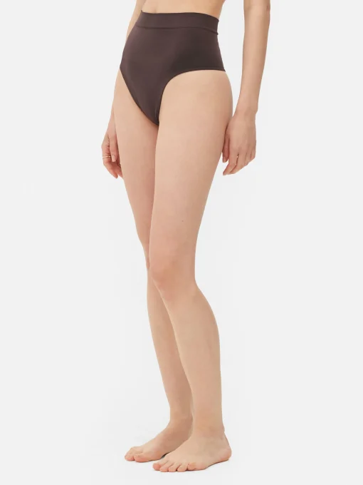 Tanga Moldeador De Talle Alto Sin Costuras