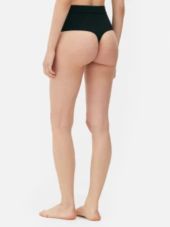 Tanga Moldeador De Talle Alto Sin Costuras