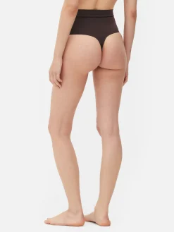 Tanga Moldeador De Talle Alto Sin Costuras