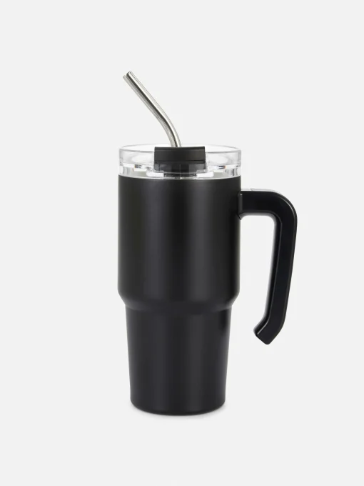 Taza Portátil De Acero Inoxidable