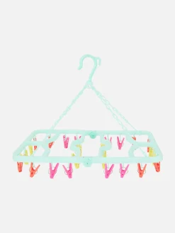 Tendedero Plegable Con 24 pinzas