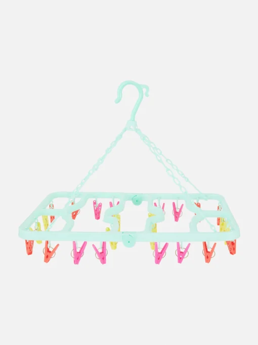 Tendedero Plegable Con 24 pinzas