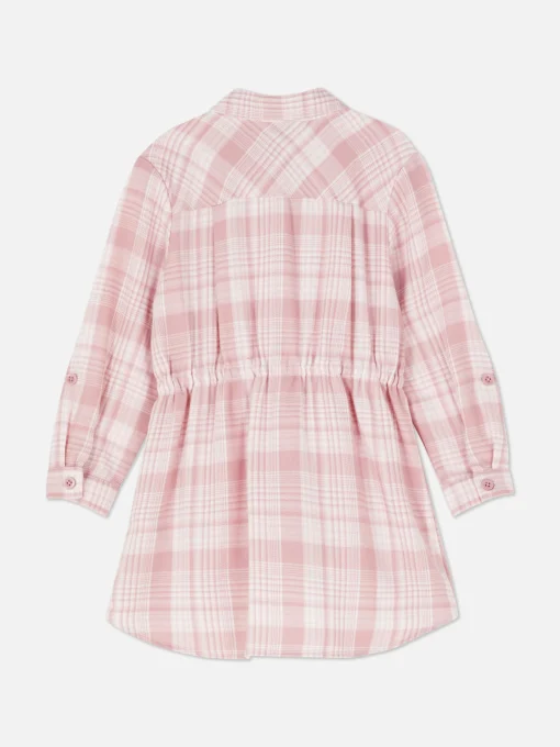 Vestido Camisero A Cuadros